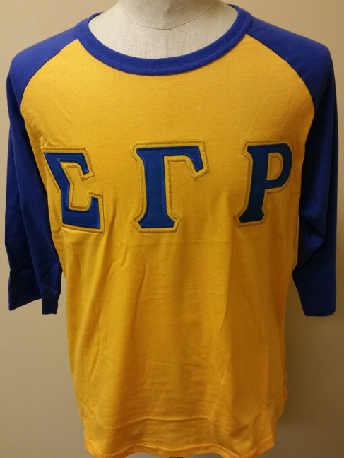 Sigma Gamma Rho Sorority Baseball Shirt - BD